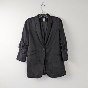 Women's Lauren Conrad Classic Black Blazer Size 4